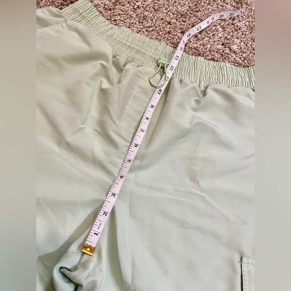Mint Green Jogger Pants - Picture 3 of 4